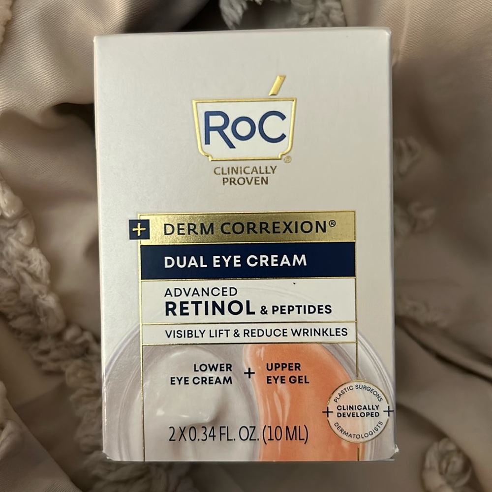RoC Dual Eye Cream Advanced Retinol & Peptides 10ml